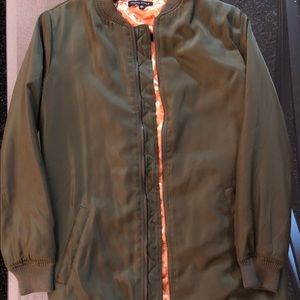 Kendall & Kylie long bomber jacket
